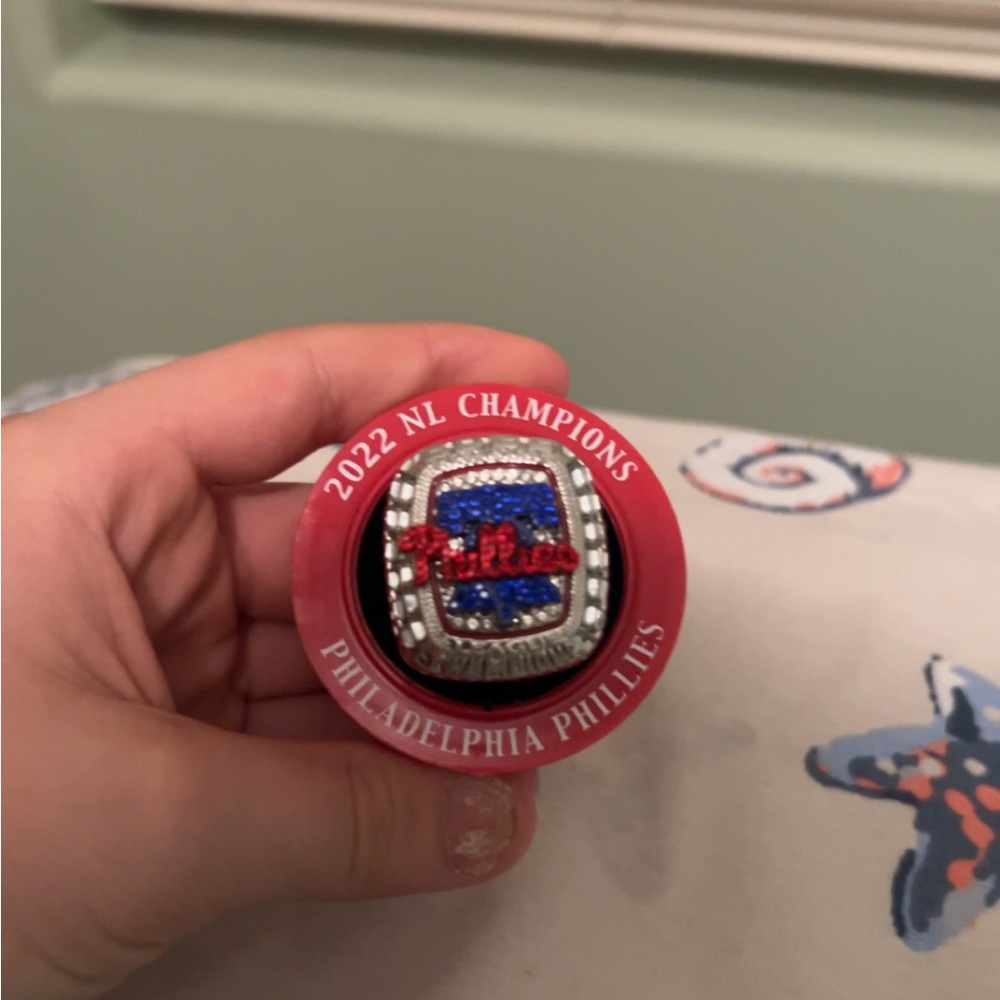 Philadelphia Phillies 2022 NL Champions Ring - Red
